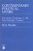  Contemporary Political Satire: Narrative Strategies in the Post-Modern Context