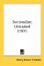  Sectionalism Unmasked
