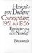  Commentarii: Tagebucher Aus D. Nachlass