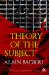 Theory of the Subject