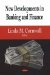  New Developments in Banking and Finance