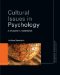  Cultural Issues in Psychology