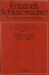  Friedrich Schleiermacher: Briefwechsel 1803-1804