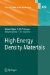  High Energy Density Materials