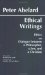  Ethical Writings: His Ethics or 