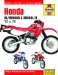  Haynes Honda XL/XR600R & XR650L/R Service and Repair Manual, 1983-2008