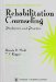  Rehabilitation Counseling: Profession and Practice