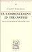  Du Commencement En Philosophie: etude Sur Hegel Et Schelling