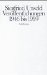  Siegfried Unseld: Veroffentlichungen, 1946 Bis 1999  Eine Bibliography Zum 28. September 1999