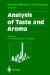  Analysis of Taste and Aroma