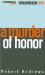 A Murder of Honor