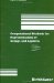  Computational Methods for Representations of Groups and Algebras: Euroconference in Essen (Germany), April 1-5, 1997