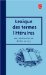  Lexique Des Termes Litteraires