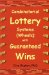  Combinatorial Lottery Systems (Wheels) With Guaranteed Wins