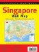 Singapore Wall Map: Rolled Flat Sheet