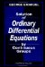  Solution of Ordinary Differential Equations by Continuous Groups