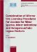 Consideration Of Alternative Licensing Procedures For Vaccines For Minor Species, Minor Indications And Autogenous / Autologous Products: Congress, Langen, October 2003