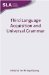  Third Language Acquisition and Universal Grammer