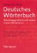  Deutsches Worterbuch: Bedeutungsgeschichte Und Aufbau Unseres Wortschatzes