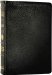  Holy Bible: English Standard Version, Black Premium Calfskin Leather, Black Letter, Single Column Reference Edition