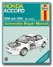  Honda Accord Automotive Repair Manual: All Honda Accord Models 1998 and 1999