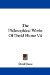 The Philosophical Works of David Hume