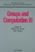  Groups and Computation: 3rd Proceedings of the International Conference in Ohio