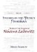  Studies in the Weekly Parashah Based on the Lessons of Nehama Leibowitz