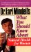  Dr. Earl Mindell's What You Should Know About Natural Health for Women