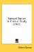  Samuel Butler: A Critical Study