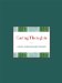  Caring Thoughts: A Guided Journal for Family Caregivers