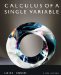  Calculus of a Single Variable
