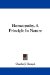 Homeopathy, a Principle in Nature