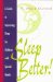  Sleep Better!: A Guide to Improving Sleep for Children With Special Needs