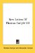  New Letters of Thomas Carlyle