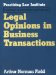  Legal Opinions in Business Transactions