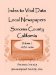  Index to Vital Data in Local Newspapers of Sonoma County, California