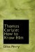  Thomas Carlyle: How To Know Him