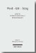  Word - Gift - Being: Justification - Economy - Ontology