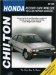  Chilton's Honda Accord/Civic/Prelude 1973-83 Repair Manual