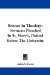  Science in Theology: Sermons Preached in St. Mary's, Oxford Before the University