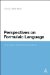  Perspectives on Formulaic Language: Acquisition and Communication