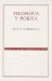  Filosofia y poesia/ Philosophy and Poetry