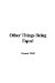  Other Things Being Equal