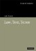  Law, Text, Terror