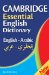  Cambridge Essential English Dictionary: English-arabic
