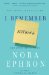  I Remember Nothing: And Other Reflections